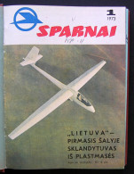 Lithuanian Magazine / Sparnai 1973-1976 Complete - Aviación