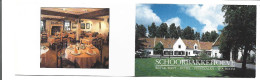 Schore Middelkerke Schorestraat Restaurant Hotel Schoorbakkehoeve Visitekaartje - Visiting Cards