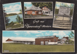 D-23816 Neversdorf - Holstein - Ansichten - Kaufhaus Hermann Lentföhr - Reitstall - Ehrenmal - Stamp - Bad Segeberg