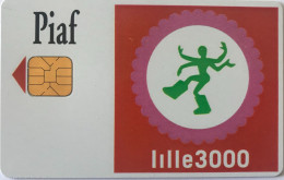 PIAF  -   LILLE  -   ISLA  -  Lille3000  -  15 E. - Cartes De Stationnement, PIAF