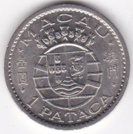 Colonie Portugaise Macau 1 Pataca 1968 , En Nickel, KM# 6 - Macao