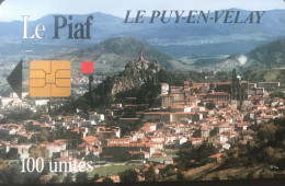 PIAF  -   LE PUY EN VELAY  -  100 Unités - Cartes De Stationnement, PIAF