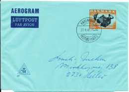 Denmark Aerogramme The Flying Trunk H.C. Andersen Sent To Herlev Copenhagen 27-8-1981 - Posta Aerea