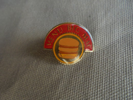 Vintage - Pins - Mc Donald's Menu Big Mac - Années 90 - McDonald's