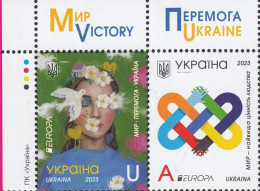 Ukraine 2023. EUROPA. Peace. The Highest Value Of Humanity. MNH - Ukraine