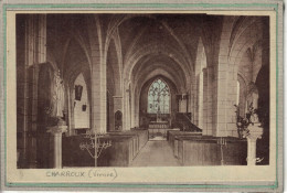 CPA (86) CHARROUX - Aspect De L'intérieur De L'Eglise En 1948 - Carte Colorisée - Charroux