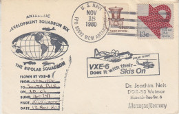 USA Antarctic Development - VXE-6  Antarctic Flight From McMurdo To South Pole  NOV 18 1980 (58874) - Vols Polaires