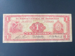 1 LEMPIRA 1951.RARE.HONDURAS - Honduras