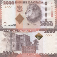 TANZANIA 2000 Shillings ND P 42 B UNC - Tanzania