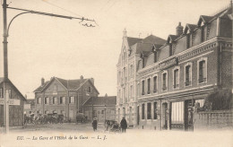 Eu * Place De La Gare Et Hôtel De La Gare - Eu