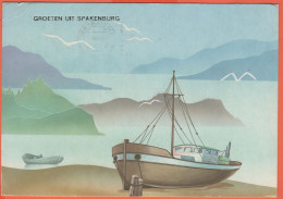 OLANDA - NEDERLAND - Paesi Bassi - 1989 - 55c - Utrecht - Groeten Uit Spakenburg - Viaggiata Da Amsterdam Per Anduze, Fr - Spakenburg