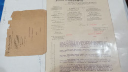 DOCUMENT-ECOLE4 UNIVERSELLE PAR CORRESPONDANCE DE PARIS-1923 - 1900 – 1949
