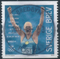 Mi 2885 /  Olympic Games Swedish Gold Medalist, Carolina Klüft, Heptathlon - 23 September 2012 Bredbyn - Used Stamps