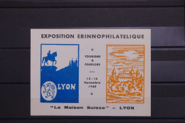 VIGNETTES - Lyon Tourisme Et Folklore - A 307 - Blocks Und Markenheftchen