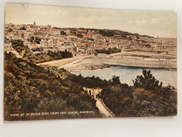 CPA - GUERNSEY - GUERNESEY -  View Of St.Peter-Port From Fort George - Guernsey