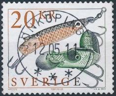 Mi 2874 / Sports Fishing Tackle, Shads - 11 May 2012 Jönköping - Used Stamps