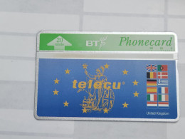 United Kingdom-(BTO-110)-Telecu-(127)(20units)(449A09737)price Cataloge MINT-25.00£-1card Prepiad - BT Übersee