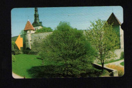 Estonia Eesti Telefon Phonecard Used  Esimene Partii 1993 D Scratch Written - Collections