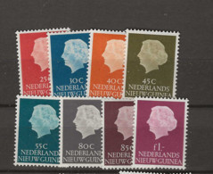 1954 MH Nederlands Nieuw Guinea, NVPH 30-37 - Nederlands Nieuw-Guinea