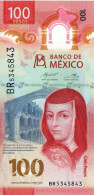 Mexico 100 Pesos 2021 POLYMER  EXF  "free Shipping Via Registered Air Mail" - Mexique