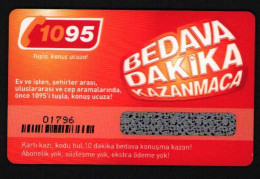 Turkiye 1095.com Prepaid Phonecard Unused - Collections