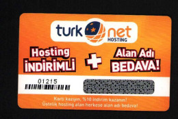 Turkiye Turk.net Prepaid Phonecard Unused - Collections