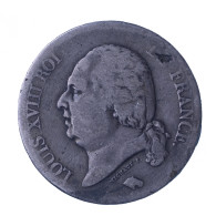 Louis XVIII 5 Francs 1821 Lille - 5 Francs