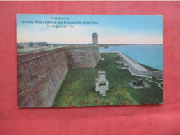 Water Battery  & Hot Shot Oven Fort Marion   St Augustine Florida          Ref 6086 - St Augustine