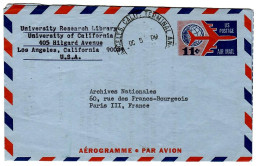 73824 -  Aérogramme  Pour La France - 1961-80