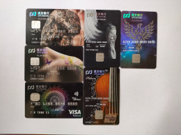 China, Sample Card, VOID,(6pcs) - Credit Cards (Exp. Date Min. 10 Years)