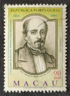 MAC5422U3 - 100th Anniversary Of The Overseas Administrative Reforms - 90 Avos Used Stamp - Macau - 1969 - Gebraucht