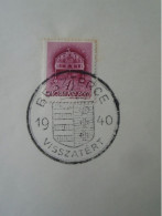 ZA451.64  Hungary - Beszterce  - Visszatért -Commemorative Postmark 1940 - Marcophilie