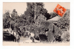 Delcampe - 75014 PARIS - Parc Montsouris - Kiosque - Lot De 2 CPA - Voir Détails Dans La Description - Paris (14)