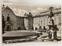 CPSM - AUTRICHE -  Innsbruck Leopoldsbrunnen M.Hofburg - Innsbruck