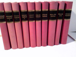 Konvolut: 10 Bände (von11) Dichtung Der Antike Standard Klassiker Ausgabe. - Theatre & Scripts