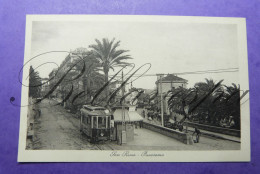 San Remo Panorama.  Tram Tramway  Arret N° 19283 Brunner - Strassenbahnen