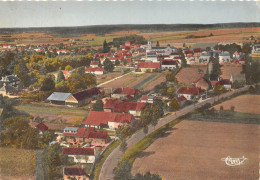 21-BRAZEY-EN-PLAINE- VUE GENERALE ET LES ROUTES DE SAINT-JEAN DE LOSNE - Autres & Non Classés