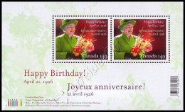 [Q] Canada 2006: Foglietto 80 Anni Elisabetta II / Queen Elizabeth II 80th Birthday S/S ** - Blocks & Sheetlets