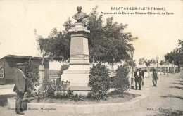 Palavas Les Flots * Place Et Monument Du Docteur étienne Clément , De Lyon - Palavas Les Flots