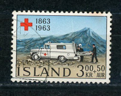 ISLANDE - ANNI. DE LA CROIX ROUGE - N° Yvert 330 Obli. - Gebraucht