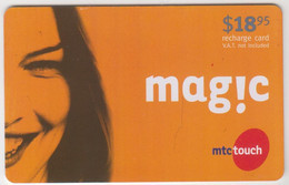 LEBANON - Mag!c Woman, MTC Touch Recharge Card 18.95$, Exp.date 01/09/07, Used - Libano