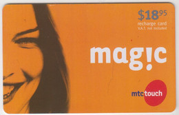 LEBANON - Mag!c Woman, MTC Touch Recharge Card 18.95$, Exp.date 01/09/07, Used - Lebanon