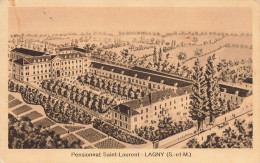 Lagny * Le Pensionnat St Laurent * école - Lagny Sur Marne