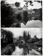 ARGENTON CHATEAU - 2 Cartes Perspective Sur L'Argenton - Argenton Chateau