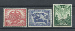 AUSTRALIA   YVERT  149/51   MH  * - Mint Stamps