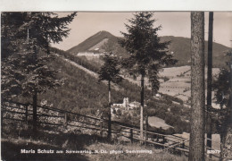 C9556) MARIA SCHUTZ Am Semmering -. Niederdonau Gegen Semmering ALT 1940 - Semmering