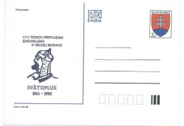 Slovakia > Postal Stationery > Postcard 1995 - Svatopluk - Postcards