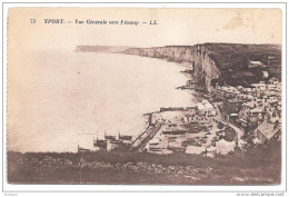 76 - YPORT - Vue Générale Vers Fécamp - Ed. LL N° 75 Sépia - Yport