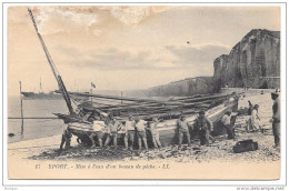 76 - YPORT - Mise à L'eau D'un Bateau De Pêche - Ed. LL N° 17 - 1929 - Voir état - Yport