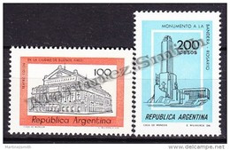 Argentina 1978 Yvert 1167- 68 - Definitive, 1978 Types - MNH - Ongebruikt